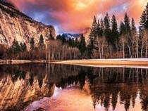 Jeu Puzzle Casse-tête en ligne Paysages Rivière Merced Yosemite USA