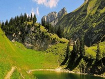 Jeu Puzzle Casse-tête en ligne Paysages Montagnes Alpes Suisse