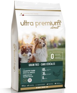 Ultra Premium : Croquettes pour chiens sans céréales