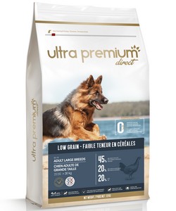 Ultra Premium : Croquettes pour chiens à faible teneur en céréales