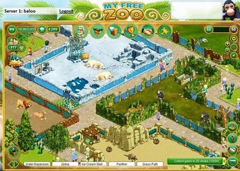 Jeu gratuit de gestion d'un zoo My Free Zoo