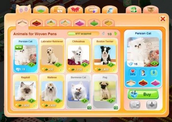 Jeu gratuit de gestion d'une animalerie Wauies