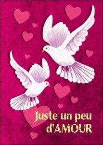 Cartes postales Amour et St Valentin Animaux et Nature