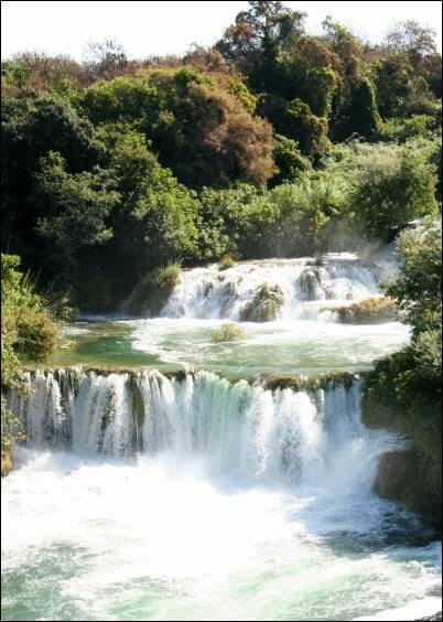 Cartes postales Paysages et Nature : Cascade en forêt