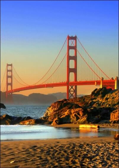 Cartes postales Paysages et Nature : Pont de San Francisco