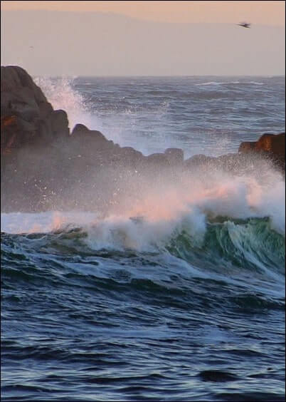 Cartes postales Paysages et Nature : Tempête en mer