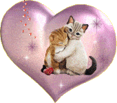 Téléchargez des Images gif animées - Animaux : les Chats - Coeur