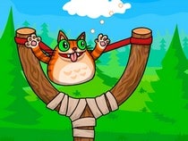 Jeu gratuit en ligne sur les animaux - Angry cat shot - Tir d'un chat en colère
