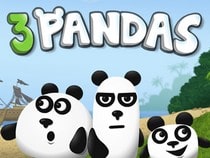 Jeu gratuit en ligne sur les animaux - 3 Pandas