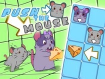 Jeu gratuit en ligne sur les animaux - Push the mouse - Pousser la souris
