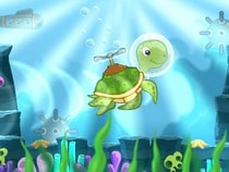 Jeu gratuit en ligne sur les animaux - Scuba Turtle - Tortue en Scaphandre