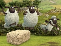 Jeu gratuit en ligne sur les animaux - Shaun the Sheep : Alien Athletics