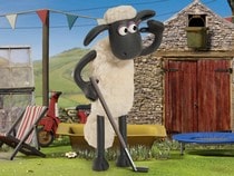 Jeu gratuit en ligne sur les animaux - Shaun the Sheep : Baahmy Golf