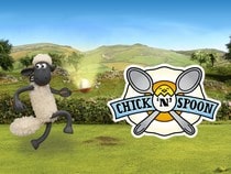Jeu gratuit en ligne sur les animaux - Shaun the Sheep : Chick'n Spoon