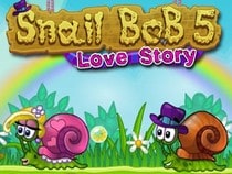 Jeu gratuit en ligne sur les animaux - Snail Bob 5 Love story - Bob l'Escargot 5 Histoire d'amour