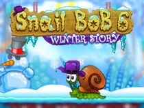 Jeu gratuit en ligne sur les animaux - Snail Bob 6 Winter story - Bob l'Escargot 6 Histoire hivernale