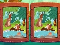 Jeu gratuit en ligne sur les animaux - Spot the difference Animals - Trouvez la différence Animaux