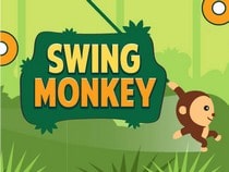 Jeu gratuit en ligne sur les animaux - Swing Monkey - Singe qui se balance