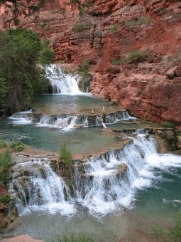 Jeu Puzzle Casse-tête en ligne Paysages Cascade Beaver Falls Grand Canyon