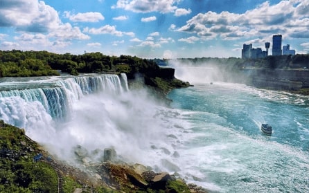 Jeu Puzzle Casse-tête en ligne Paysages Chutes Niagara