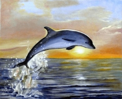 Jeu Puzzle Casse-tête en ligne Animaux marins Dauphins Flipper