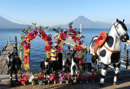Jeu Puzzle Casse-tête en ligne Paysages Lac Atitlan Guatemala