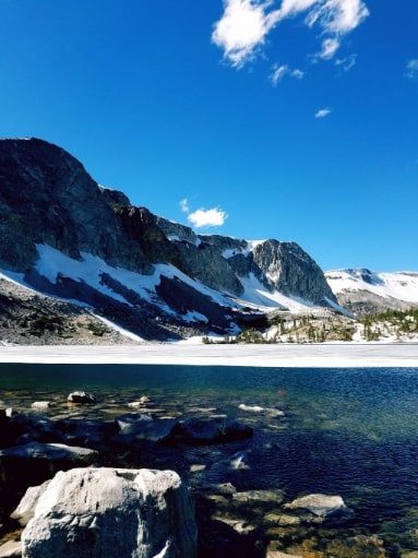 Jeu Puzzle Casse-tête en ligne Paysages Lac Marie Wyoming Usa