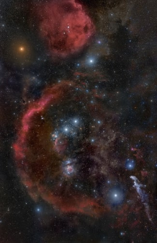 Jeu Puzzle Casse-tête en ligne Astronomie Univers Espace Constellation Orion
