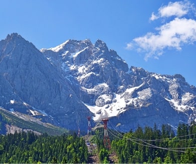 Jeu Puzzle Casse-tête en ligne Paysages Montagnes Zugspitze Allemagne