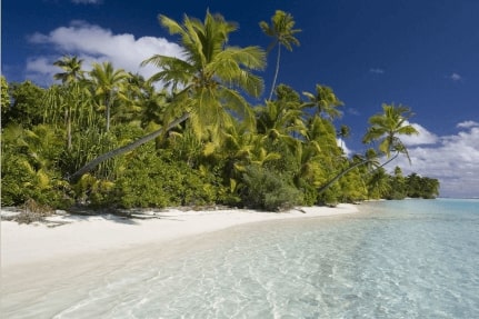 Jeu Puzzle Casse-tête en ligne Paysages Plages Cook Aitutaki