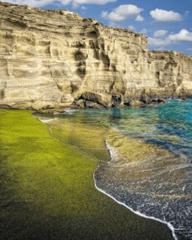 Jeu Puzzle Casse-tête en ligne Paysages Plages Papakolea Hawai