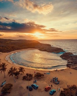 Jeu Puzzle Casse-tête en ligne Paysages Plages Chiquita Porto Rico