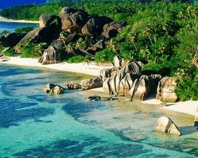 Jeu Puzzle Casse-tête en ligne Paysages Plages Anse Source d'Argent Seychelles