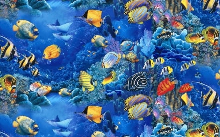 Jeu Puzzle Casse-tête en ligne Animaux Mer Poissons tropicaux