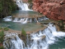 Jeu Puzzle Casse-tête en ligne Paysages Cascade Beaver Falls Grand Canyon