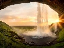 Jeu Puzzle Casse-tête en ligne Paysages Chutes d'eau Islande