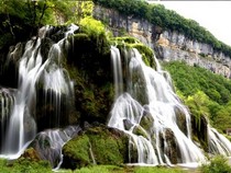 Jeu Puzzle Casse-tête en ligne Paysages Chutes d'eau Jura France