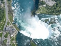Jeu Puzzle Casse-tête en ligne Paysages Chutes Niagara Vue ciel