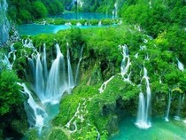 Jeu Puzzle Casse-tête en ligne Paysages Chutes d'eau Plitvice Croatie