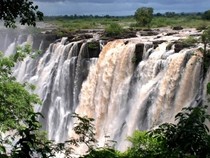 Jeu Puzzle Casse-tête en ligne Paysages Chutes d'eau Victoria Zambie