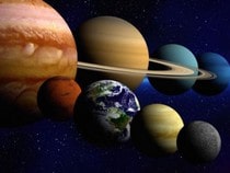 Jouez aux puzzles en ligne sur l'espace, système solaire, planètes et constellations