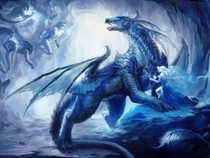 Jeu Puzzle Casse-tête en ligne Animaux légendaires mythiques fantastiques Dragon bleu