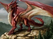 Jeu Puzzle Casse-tête en ligne Animaux légendaires mythiques fantastiques Dragon rouge
