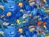 Jeu Puzzle Casse-tête en ligne Animaux Mer Poissons tropicaux