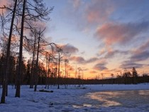 Jeu Puzzle Casse-tête en ligne Paysages Soleil Lever Finlande