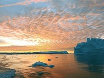 Jeu Puzzle Casse-tête en ligne Paysages Soleil levant Groenland